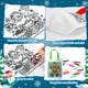 thumbnail image 2 of SilTriangle 24 bolsas navideñas para colorear con 144 rotuladores, 20 x 25 cm, 2 of 5