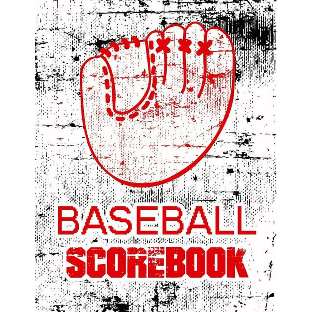 Baseball Scorebook Baseball Scorecard 100 Pages Baseball Score Sheet