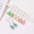 thumbnail image 3 of Gorgeous Hook Earrings Fashion Women Multicolor Waterdrop Pendant Faux Gem Dangle Hook Earrings Jewelry - Pink Earrings Cost-Effective and Useful Popu, 3 of 4