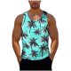 thumbnail image 4 of Camiseta sin mangas de cuello redondo para hombre, informal, a la moda, con estampado, cuello redondo, sin mangas, deportiva, blusa para hombre, 4 of 6