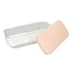 thumbnail image 4 of Molde de silicona para cubitos de hielo, caja de almacenamiento cuadrada sin BPA con tapa para el hogar, color rosa, 4 of 5