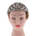 thumbnail image 3 of Rhinestones Diadema Tiara Accesorios para el cabello Colcomx  Princesa Crown Tiara, 3 of 8