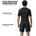 thumbnail image 3 of Exxact Sports MMA Shorts, No Gi BJJ Shorts for Men for Boxing, UFC, Kickboxing, Grappling, Jiu Jitsu & Cross Training (Black, Small), 3 of 7