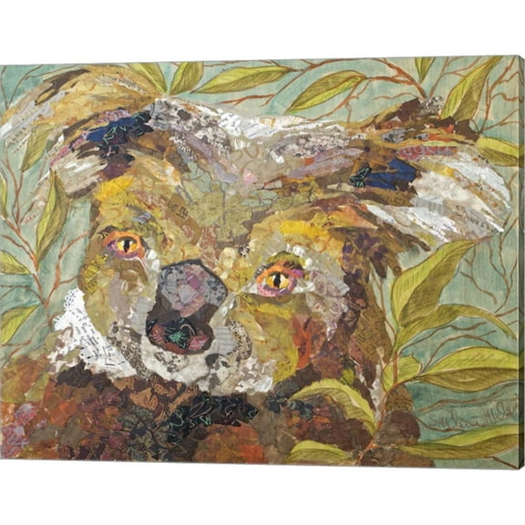 Great Art Now Koala Collage II by Elizabeth St. Hilaire, Canvas Wall Art, 20W x 16H