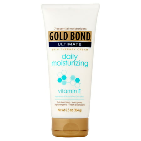 Gold Bond ultime hydratant quotidien Skin Therapy Crème avec de la vitamine E, 6,5 oz