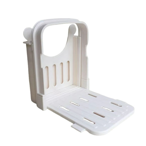 Hyasfey Bread Slicer for Homemade Bread Foldable Bread Slicing Guide 3 Sizes Loaf Slicer Thin Bread Cutter Manual Bread Slicing Machine for Kitchen Bagels Cake