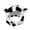 Black, variant on Qocolcyl Christmas Dog & Cat Reindeer Antler Hat, Soft Plush Adjustable Pet Headdress Costume Accessory for Small Medium Dogs Cats, Holiday Party Photo Prop