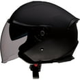 thumbnail image 1 of Z1R Road Maxx Open-Face Helmet - Flat Black, 1 of 1