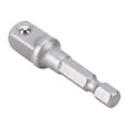 thumbnail image 1 of Socket Adapter  Vanadium Steel Socket Adapter Drive Socket Adapter Pneumatic Drill Socket Adapter Hardware Tools 1/4" Hex Shank Drill 3/8"  Drive Socket Adapter  Ball Bearing, 1 of 2