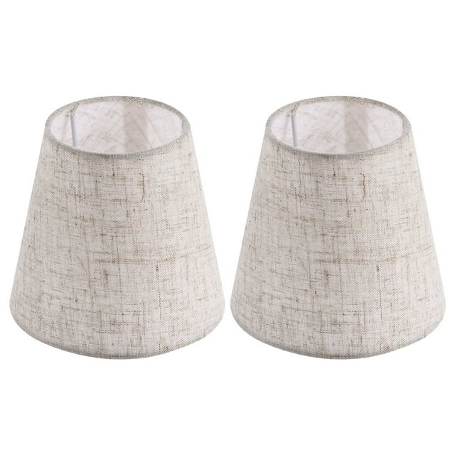 SHISUYAN 2pcs Cloth Lampshades Ceiling Lamp Chandelier Lamp Covers Dustproof Covers