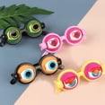 thumbnail image 4 of Gafas de juguete con forma de ojos locos, gafas con guiño y cuerda para parpadear, accesorio divertido y novedoso para fiestas infantiles, presentaciones en el escenario., 4 of 8