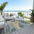 thumbnail image 6 of Addison Rugs Chantille Indoor/Outdoor Transitional Mid Century Gray Washable Rectangle Rug, 9' x 12', 6 of 6