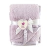 Parent's Choice Satin Trim Blanket - Iris 30 x 40 Inches