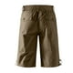 thumbnail image 4 of pstuiky Pantalones cortos para hombre, Pantalones cortos cargo cómodos con cintura elástica y bolsillos a la moda para hombre, de verano, informales, lisos Pantalones cortos deportivos para hombre, 4 of 8