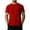 Red, variant on Mens Oversized T Shirt Summer Solid Casual Drop Shoulder Crew Neck Elbow Sleeve T Shirts for Man Streetwear