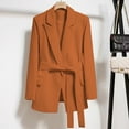 thumbnail image 1 of 2024 Printemps et Automne Nouvelle Veste de Costume style Coréen pour Femmes, à Lacets, Coupe Ajustée, Élégante, Mode, style « Frid », Petite Veste de Costume, 1 of 4