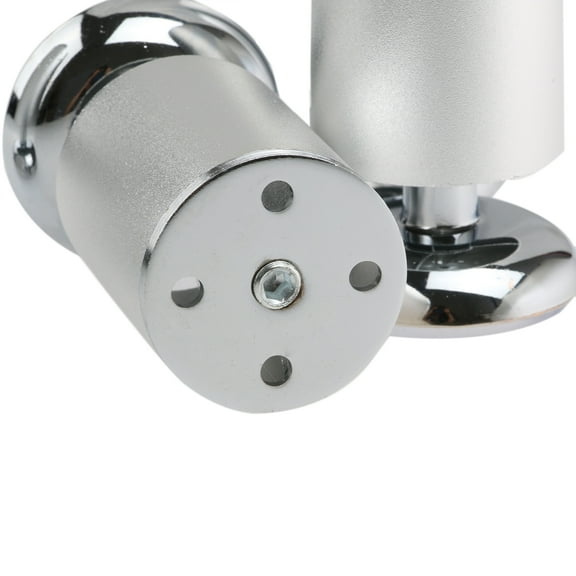 IFANLANDOR 4Pcs Furniture Leg Extenders Stainless Steel Round Furniture Legs 3.94Inch