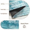 thumbnail image 5 of Sea Stars Large Area Rugs 6x9 ft Summer Beach Sea Star Coral Teal Texture Washable Rug Non Slip Indoor Carpet Absorbent Floor Mat for Living Room Bedroom Dining Room, 5 of 9