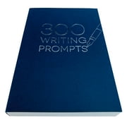 Piccadilly 300 Writing Prompts Journal, Navy Card Stock Cover, 204 Pages