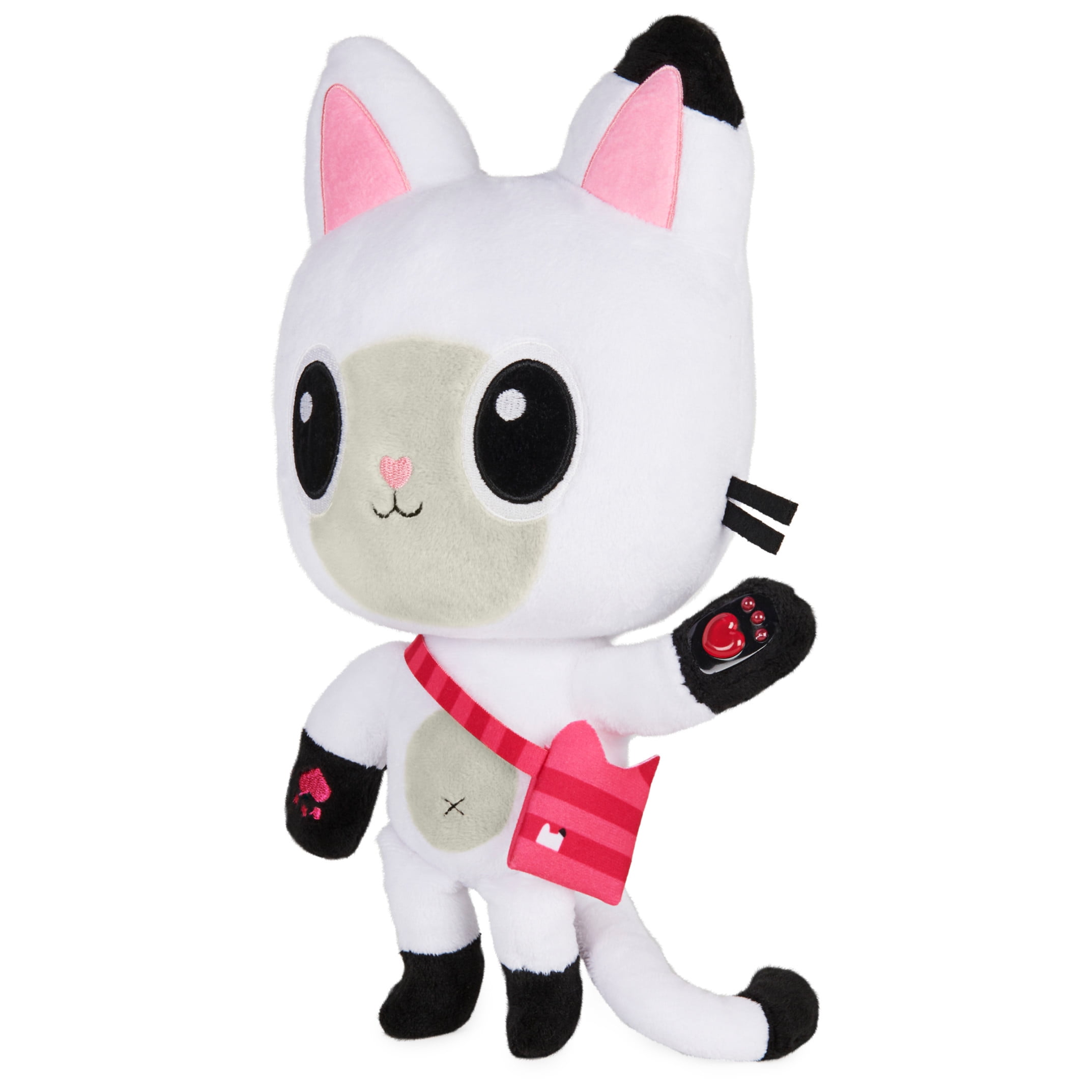 Gabby’s Dollhouse, 13-inch Talking Pandy Paws Plush Toy with Lights, Music and 10 Sounds and Phrases
