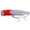 Red, variant on GRIMPEX 7cm Popper Fishing Lure 10G Hard Artificial Bait with 3D Eyes and Glowing Body for Use in Freshwater and Saltwater Pink