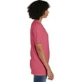 thumbnail image 2 of Hanes Pocket T-Shirt Unisex Garment Dyed Cotton Short Sleeve Tee Crewneck Ringspun Cotton, 2 of 4