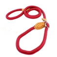 thumbnail image 1 of WHAMVOX 1Pack Nylon Training Lead for Medium Large-size Dogs Black Blue 1.4In x 55In, 1 of 8