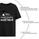 thumbnail image 5 of Camisetas divertidas con el pájaro lobo canadiense para mujer, 5 of 7