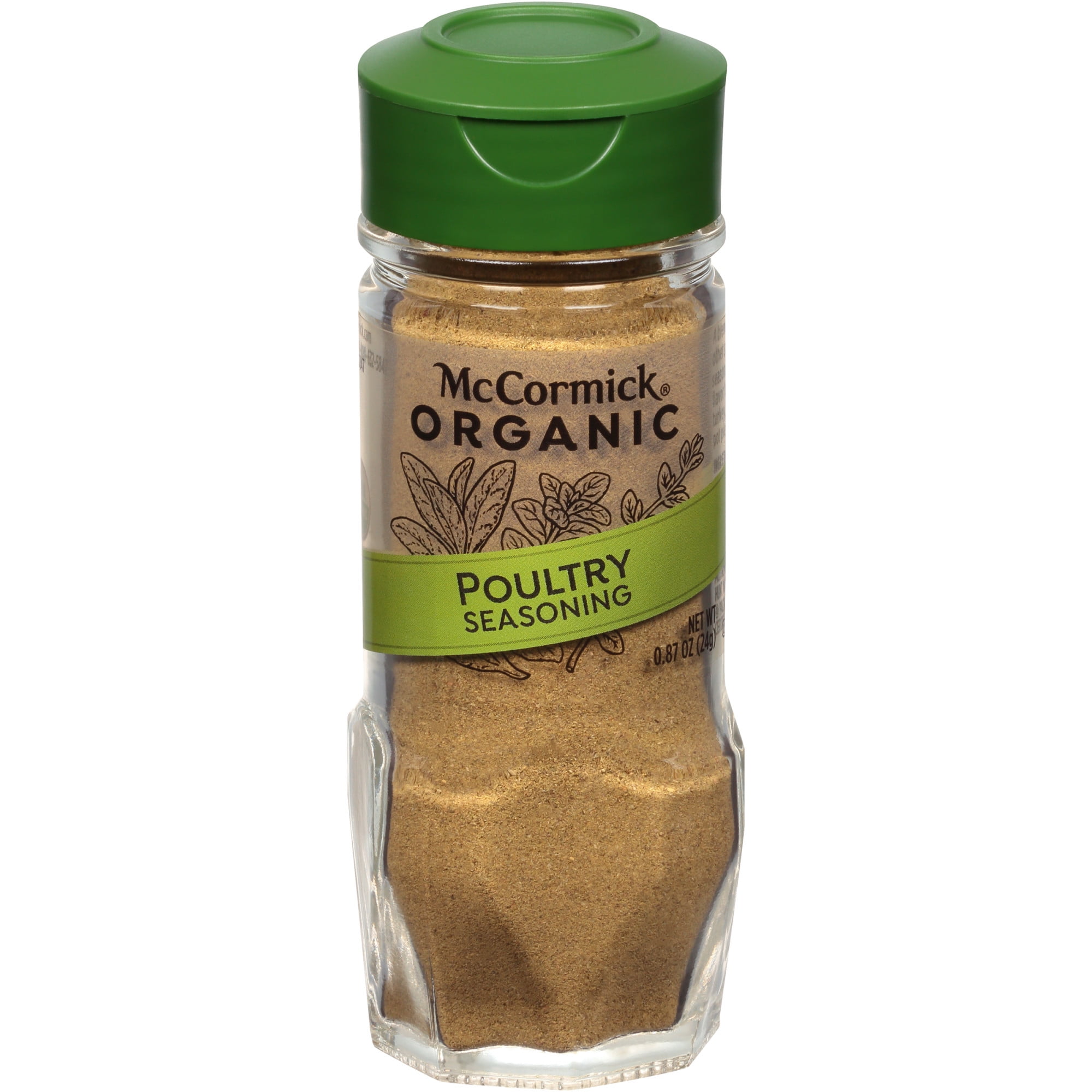 McCormick Gourmet Organic Poultry Seasoning, 0.87 oz