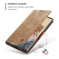 thumbnail image 5 of CaseMe Leather for Samsung Galaxy S25 Ultra 5G Case, Flip Wallet Leather Case with Card Holder Magnetic Closure Shockproof Kickstand Protective Phone Cases Cover for Samsung Galaxy S25 Ultra 5G 6.9", 5 of 11