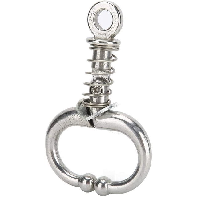 PinesC Cattle Nose Ring Cattle Nose Ring, Cow Nose Clip, Cow Nose Ring Pliers Metal Nose Pliers Spring Type Bull Cow for Cows(Spring Type Bull Nose Ring) Spring Type Bull Nose Ring