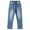Blue-2474, variant on KIDSCOOL SPACE Big Boys Jeans,Kids Elastic Band Inside Ripped Denim Pants,Light Blue,8-9 Years
