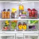 thumbnail image 4 of Large Clear Plastic Storage Bins for Shelves, Clothes, with Handle - Clear Storage Bins, Drawer, Shelf, Closet, Pantry, Fridge, Freezer Organizer Bins, Closet Organizers and Storage (4 pack), 4 of 7