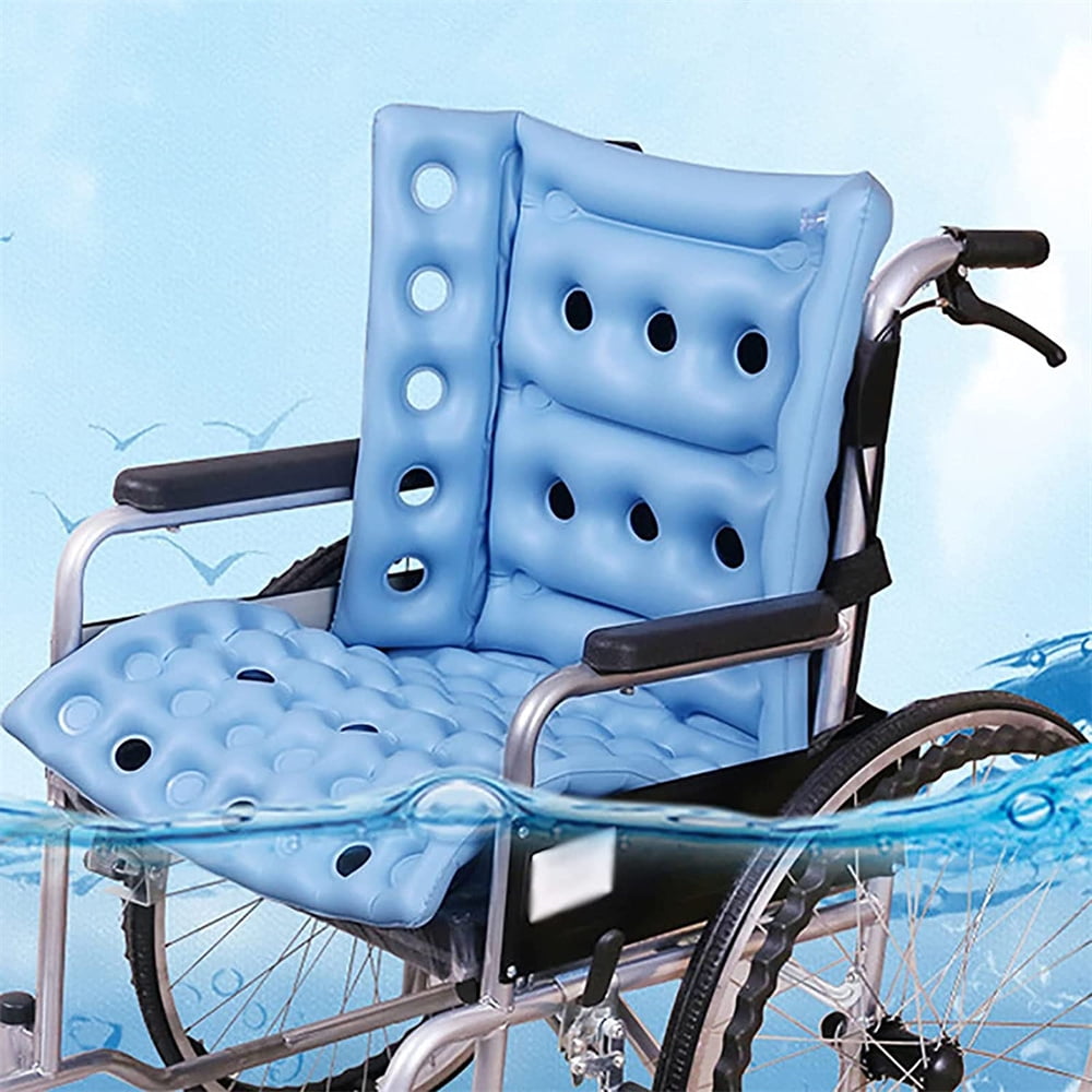 SUNFICON Inflatable Car Seat Cushion Air Seat Cushion Work from Home Office  Chair Cushion Wheelchair Pad Anti Bedsore Orthopedics Pain Pressure Relief  Cushion Camping Seat Mat w Pump 18x16x1'' Gray - Yahoo