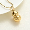 thumbnail image 4 of Gourd Cremation Urn Pendant Necklace for Cremation Ashes Holder Urn Necklace Lockets for Human Ashes, 4 of 6