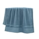thumbnail image 2 of Toalla de baño grande de algodón, 34 x 74 cm, color liso, ampliable y gruesa, para adultos, de secado rápido y muy absorbente, ideal para spa, piscina y gimnasio. Aestivo | Azul cielo |, 2 of 7