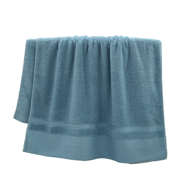 34 X 74cm Bath Towel Solid Color Enlarged And Thickened Adult Strapless Bath Towel Beach Towel
