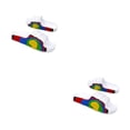 thumbnail image 4 of Chanclas portátiles Sonducket para hombre y mujer sandalias de tacón plano Blanco Tamaño 37-38 2piezas, 4 of 6