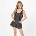 thumbnail image 4 of Aqestyerly Kids' Denim Overalls - Adjustable Straps with Pocket Detailing (9), 4 of 6