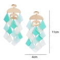 thumbnail image 2 of Laklulu Pendientes largos para mujer, joyería, regalo para mujeres y niñas, 2 of 5