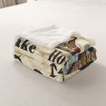 thumbnail image 4 of Erosebridal Rustic Boat Oar Fleece Blanket 90x90,Paddle Lake Life Sherpa Blanket,Cabin Decor, 4 of 6