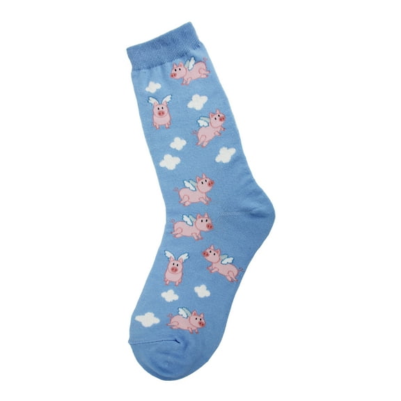 When Pigs Fly Women's Sock
