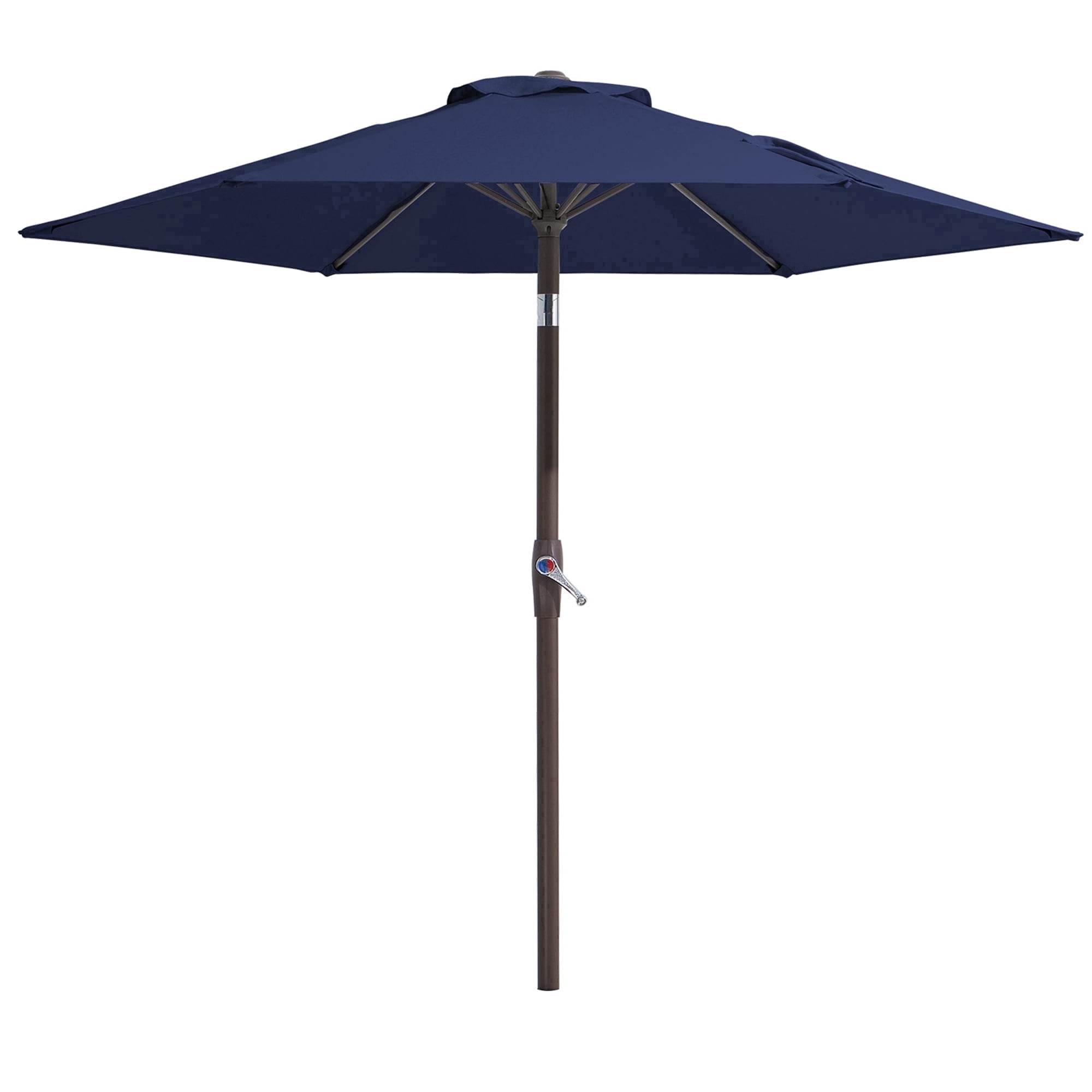 Napwant 7.5 Ft Patio Umbrella Navy Blue With Crank photo 1