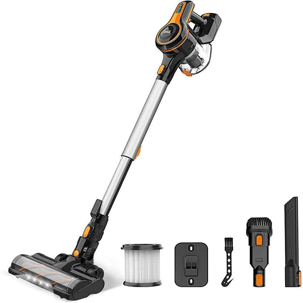 INSE 25Kpa 6in1Cordless Vacuum Cleaner Up to 45min Runtime Powerful