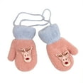 thumbnail image 1 of Diconna Baby Mittens Toddler Christmas Cartoon Elk Patterns Winter Gloves, 1 of 9