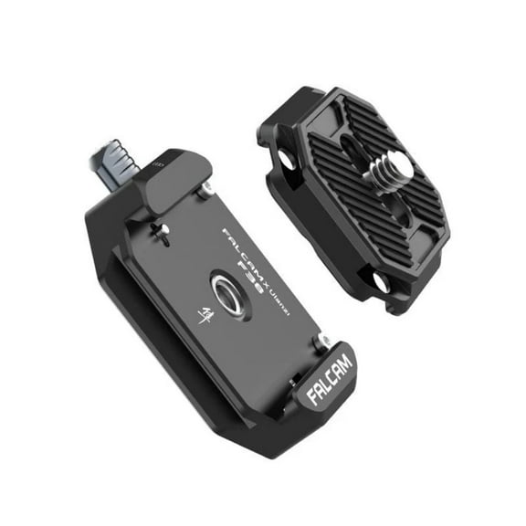 Ulanzi Falcam F38 Quick Release Plate Kit for Camera Tripod Lightweight Aluminum Alloy, Universal Compatibility with DSLR, Mirrorless, Action Cameras Arca-Swiss Mount with Anti-Slip Rubber Pad