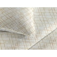 thumbnail image 3 of Ambesonne Geometric Quilted Bedspread Set 3 Pcs, Art Minimalist Squares, Queen, Eggshell and Dark Mustard, 3 of 4