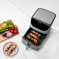 thumbnail image 6 of COSORI Pro Gen 2 5.8-Quart Air Fryer,13-in-1, Walmart-Exclusive Bonus Items, Light Gray, 6 of 11