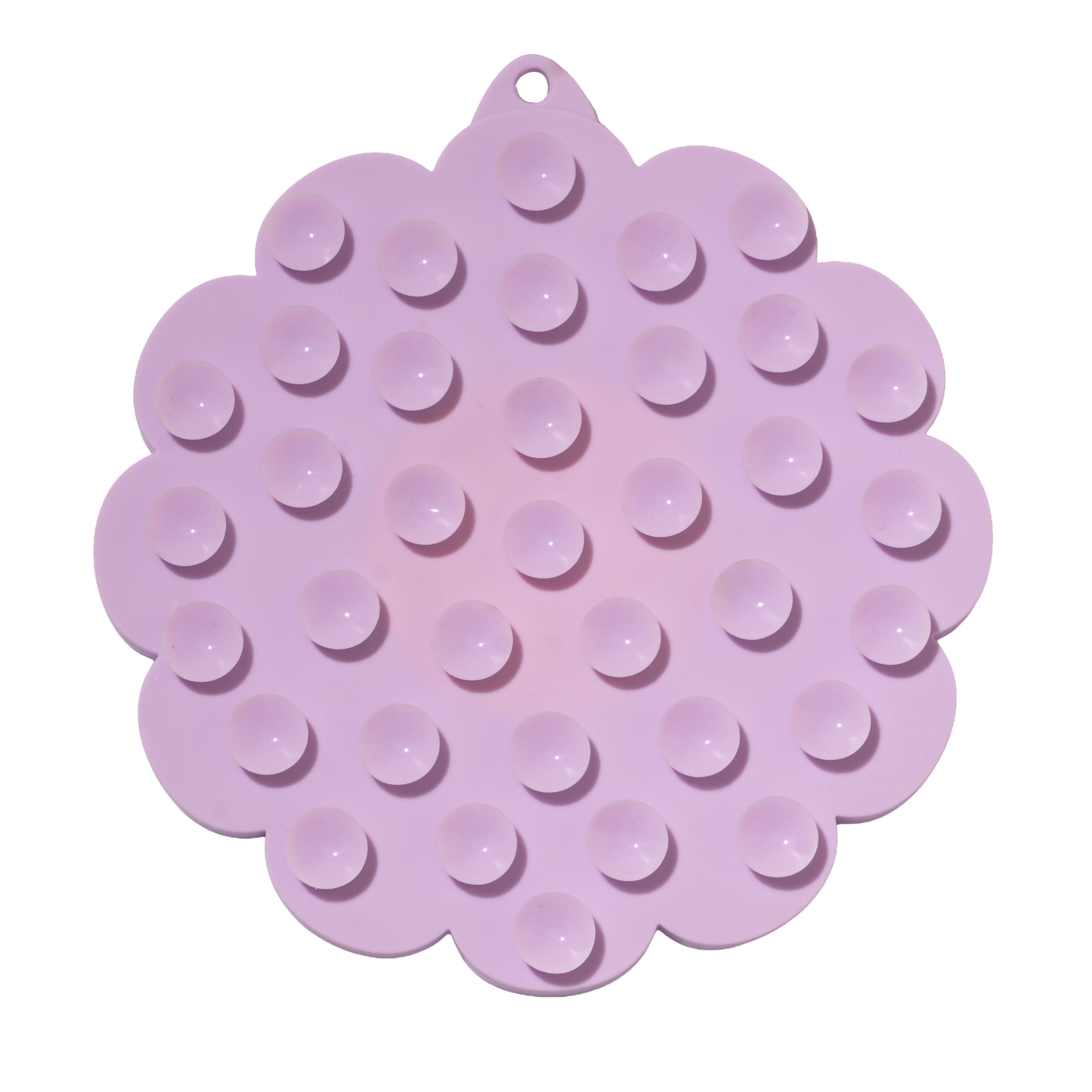 Oodles Silicone Smiley Daisy Dog Lick Mat 2- Pack Set, Multicolored, One Size
