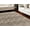 Tan, Gray, variant on 8' X 11' Tan and Gray Geometric Hand Woven Area Rug
